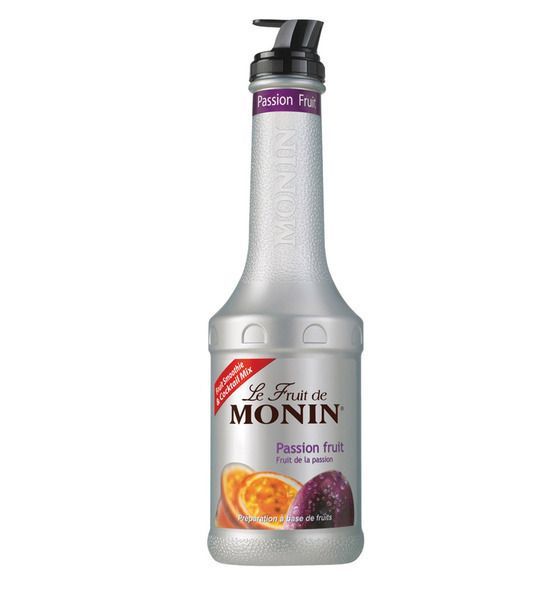 Monin Fruit Puree, Passion Fruit, 1 Ltr