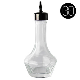 Bitters Bottle 50ml with Black Chrome Dasher