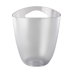 Ice Bucket Wine Cooler Clear Plastic 3 Litre