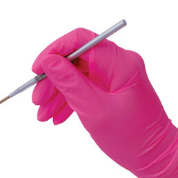 Ultra Soft Extra Large Pink Nitrile Gloves - 200 pack