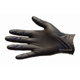 Duo Black Nitrile Gloves - Pack of 100