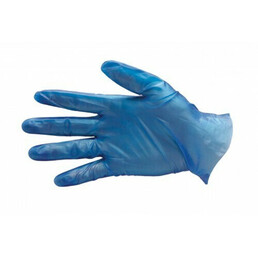 Eco Blue Vinyl Gloves - Pack of 100