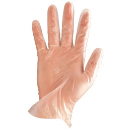 Eco Clear Medium Vinyl Gloves - Pack of 100