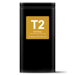 T2 Earl Grey Tea Teabag Tin 60PK