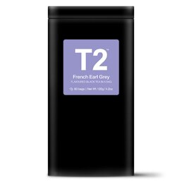 T2 French Earl Grey Tea Teabag Tin 60PK