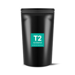 T2 Just Peppermint Tea Loose Leaf Refill Pouch 120G