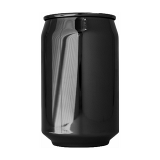 Can Shaped Tumbler 500ml Black Chrome