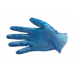 Eco Blue Vinyl Gloves - Pack of 100