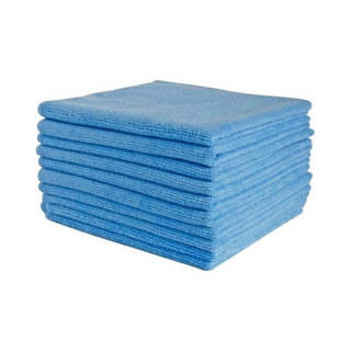 Microfibre Cloths (40x40cm) 10 pack - Blue