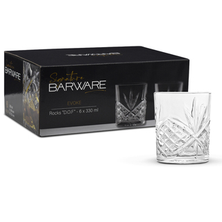 Evoke D.O.F Glass 330ml Pack of 6