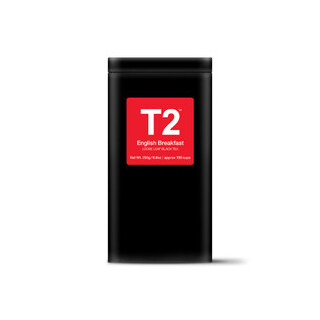 T2 English Breakfast Tea Loose Leaf Tin 250G