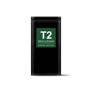 T2 Melbourne Breakfast Tea Loose Leaf Tin 250G